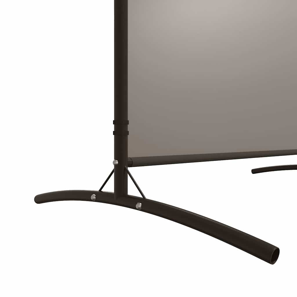 6 Piece Anthracite Folding Screen 520 X 180 Cm Fabric