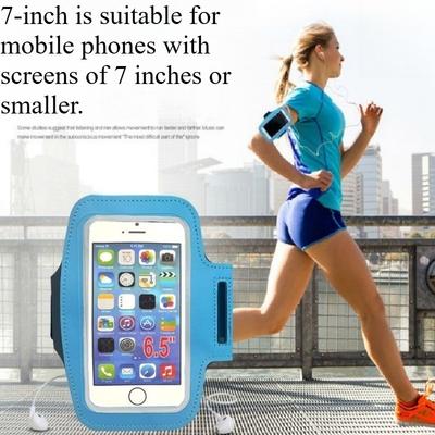 1PC Outdoor Sports Mobile Phone Arm Bag Arm Cover for Men and Women Ultra-thin Waterproof Touchscreen Arm with Takeaway Running Fitness Wrist Bag