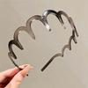 Elegante Zähne Rutschfester Haarkamm Haarband Für Damen Mädchen Süßes Haarschmuck Einfaches Haarband Haarreif Mode Haaraccessoires