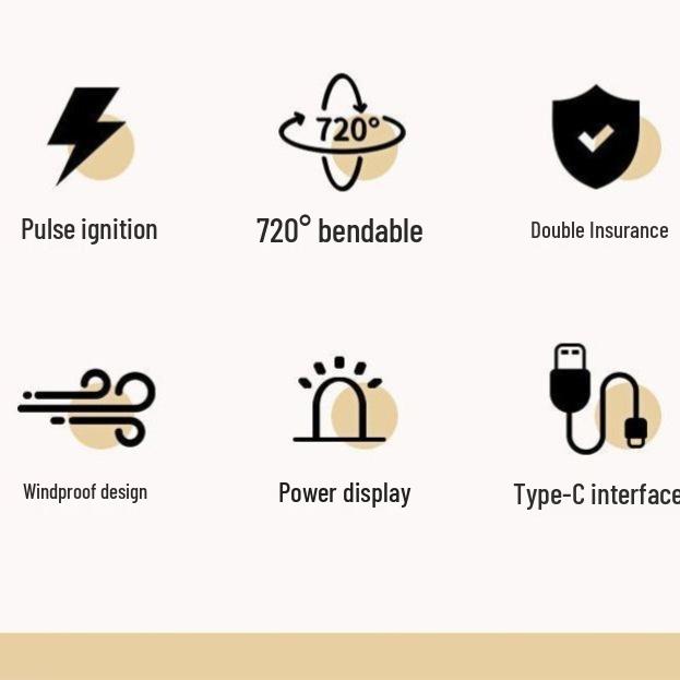 Перезаряжаемая электронная зажигалка для газовой плиты с длинной ручкой и зажигалка для ароматерапии