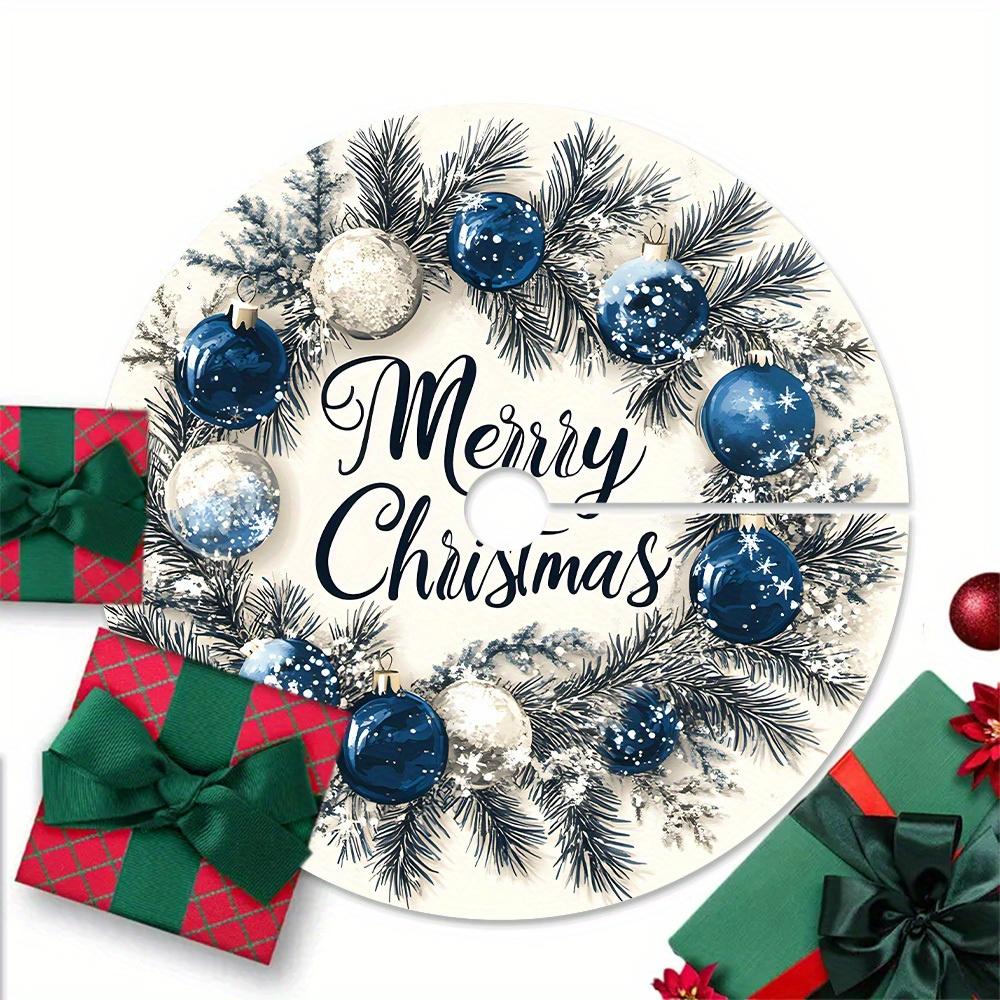 Blue Bell Christmas Tree Dress - Durable, The Perfect Choice For Home And Party Decoration, Festive Party Decor