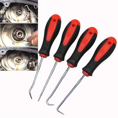 Auto-Schraubendreher, Auto-Dichtungsabzieher, Werkzeug aus Stahl, Auto, Mini/Extra lang, Pick-Haken-Set, Werkzeug zum Entfernen von O-Ringen, Autozubehör