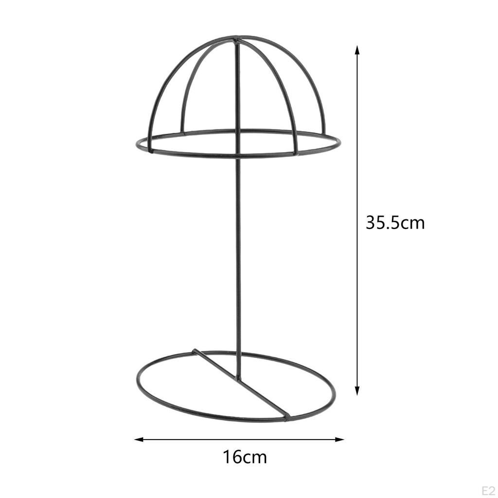 Elegant Metal Hat Organizer for Wardrobe Storage Solution