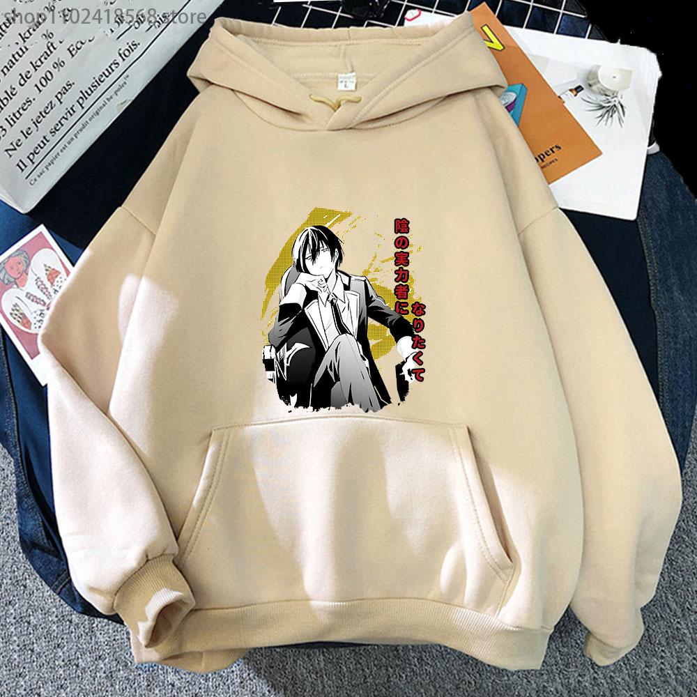 Japan Anime The Eminence In Shadow Cid Kagenou Printed Hooded Men Women Plus Size Hoodies Prevalent Pullover Harajuku Sweatshirt