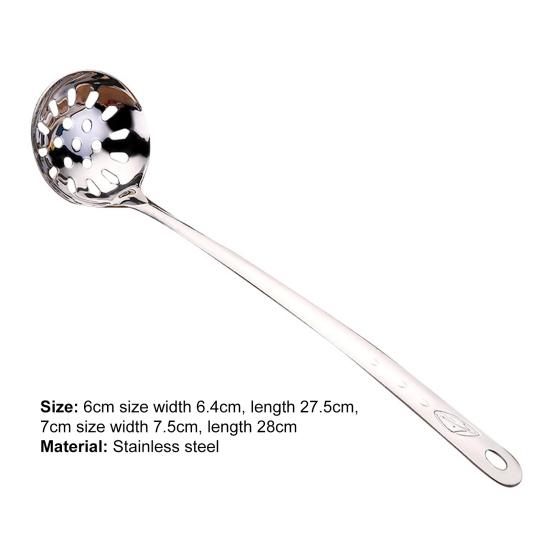 Suppenkelle, antihaftbeschichtet, ergonomisch, Edelstahl, Schleifen, Polieren, Servieren, Suppenlöffel für Bäckerei