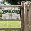 Custom Personalized Vintage Metal Sign Waterproof Farmhouse Garden Decor Mother's Day Outdoor Wall Art
