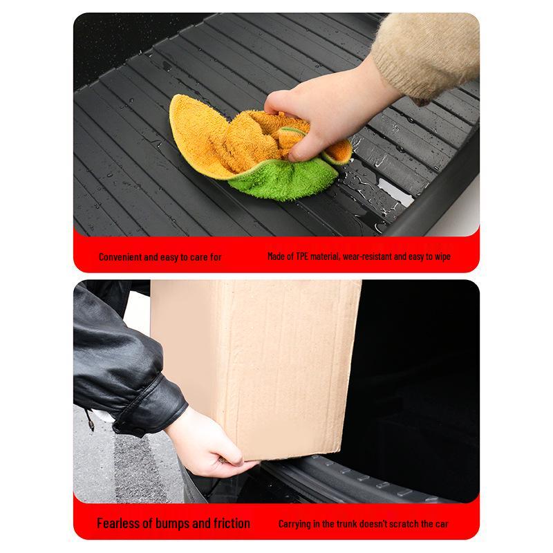 Custom TPE Trunk Mat for Tesla Model Y/3 - Front & Rear Cargo Protection
