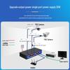 Chuanglixin 8-Port Unmanaged Fast PoE Switch with 2 Gigabit Uplinks, 24V