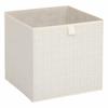 Storage Container Tweed 31X31 Cm Beige