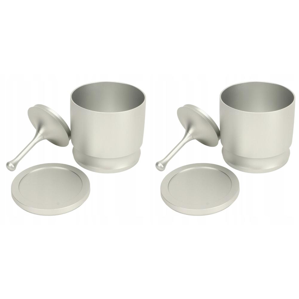 

T0# Dosing Ring Coffee Dosing Cup Tamper Powder Picker for 58mm Portafilter (Sil