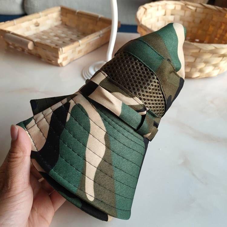 Student Hat Children's Sun Protection Outdoor Camouflage Hat Fishing Sun Protection Fisherman Hat Women's Hat