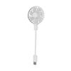 USB Plug in Fan Plug and Play Low Noise Portable Fan with Switch  Adjustable Cooling Fans for Indoor Outdoor Fishing Garage fan