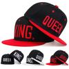 2 buc Unisex Rege Regină Broderie Hip-Hop Pălării de Exterior Reglabile Casual Șepci de Baseball Pălărie de Protecție Solară