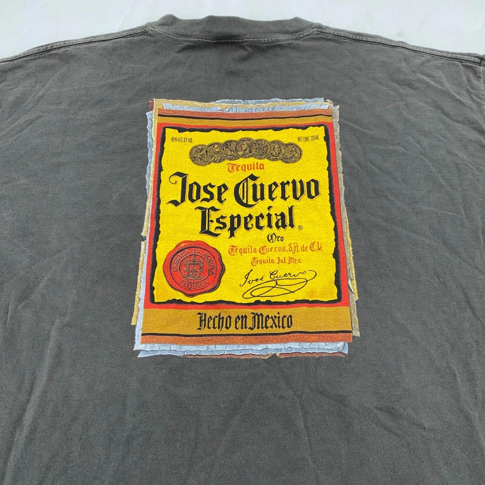 

vintage 90s JOSE CUERVO ESPECIAL TEQUILA T-Shirt XL soft 4XL