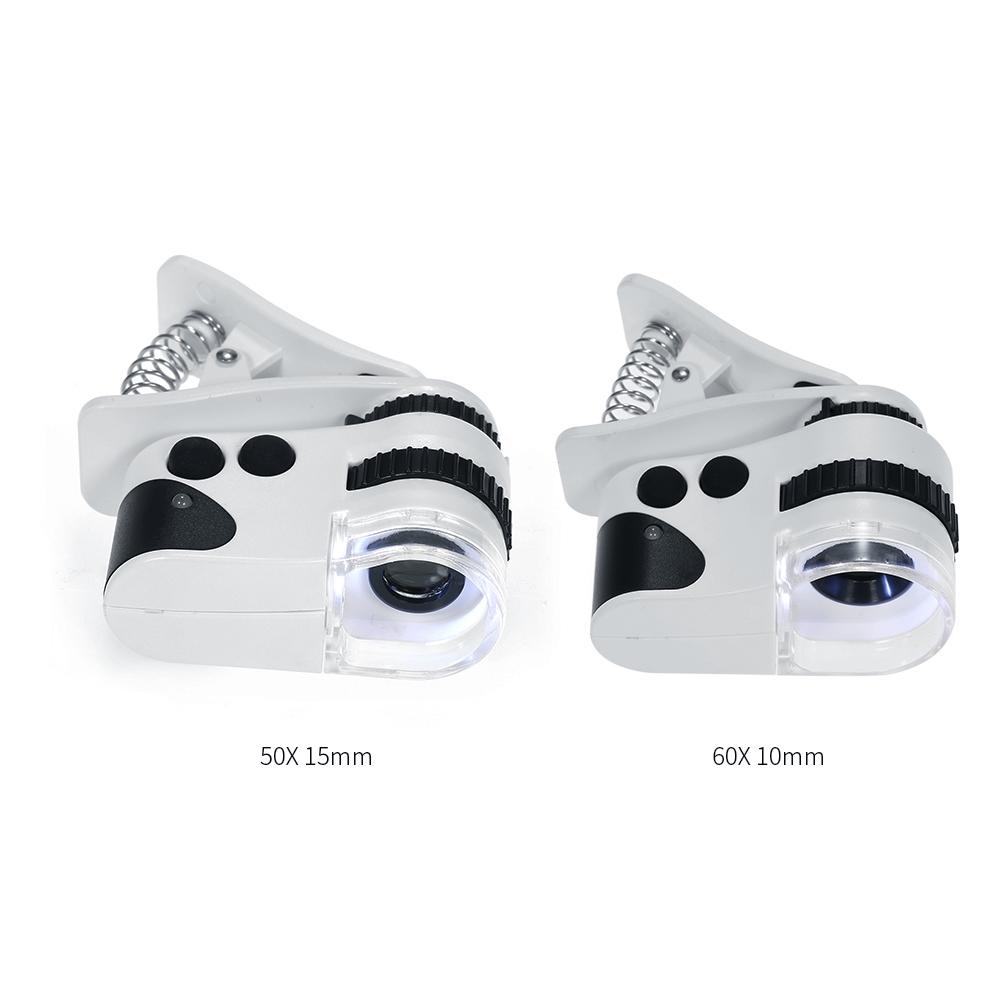 60X Mini Mobile Phone Microscope 60X Microscope Acrylic Optical Lenses Adjustable LED Angle Clip Microscope Accurate for Cellphone 60X Mini Mobile Phone Microscope 60X Microscope Acrylic Optical Lenses Adjustable LED Angle Clip Microscope Accurate for Cellphone