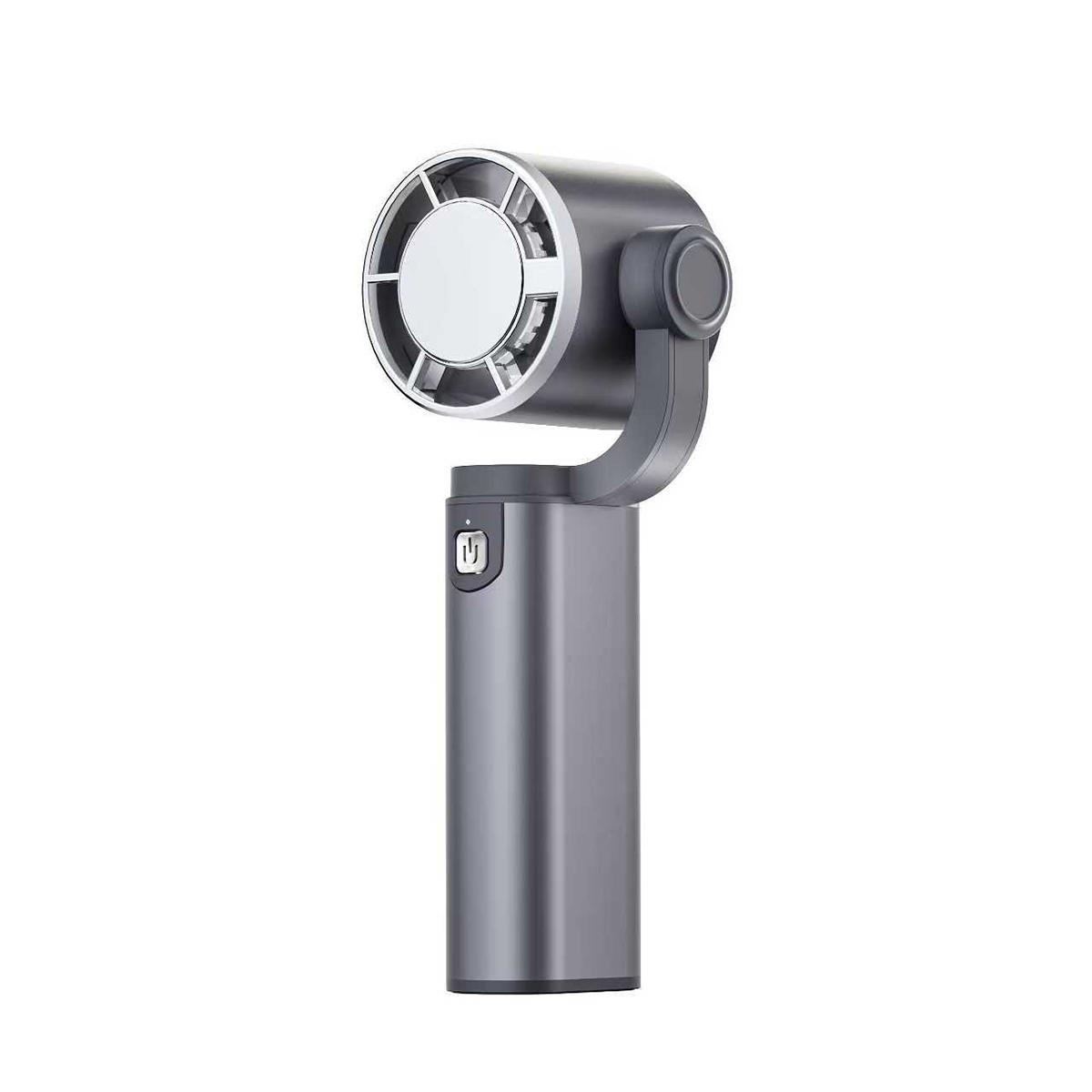New Portable Outdoor Handheld Fan 5 Speed 180 Degree Rotation Cooling USB Rechargeable Cooling Fan With Cold Compress FAN