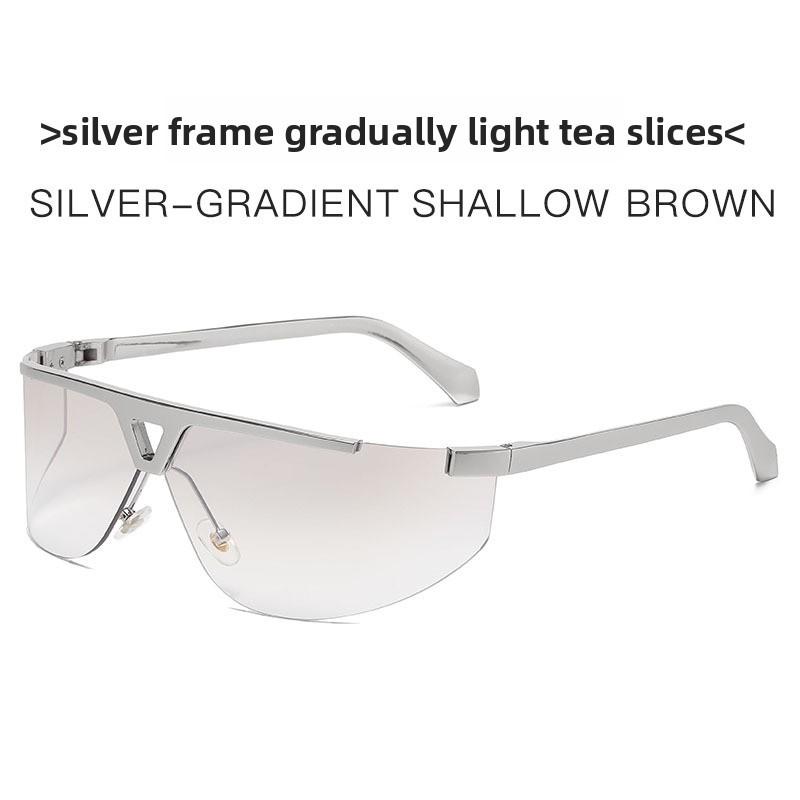 Y2k Fashion Designer Frameless Sunglasses With Uv400 For Outdoor Activities And Parties