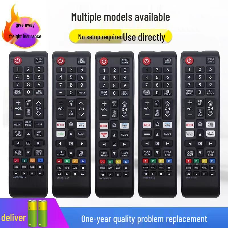 

Compatible Samsung LCD TV Remote Control AA59-00602A/00741A/BN59-01315A/B/D/N BN59-01315A
