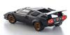 Kyosyo Original Lamborghini Countach Walter Wolf Dark Blue Finished Product 1/18
