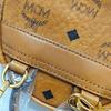 [Pre-Owned] Classic Allover Logo Studded Three-In-One Coated Canvas Shoulder Crossbody Backpack - Very Good #1IQOZOA
