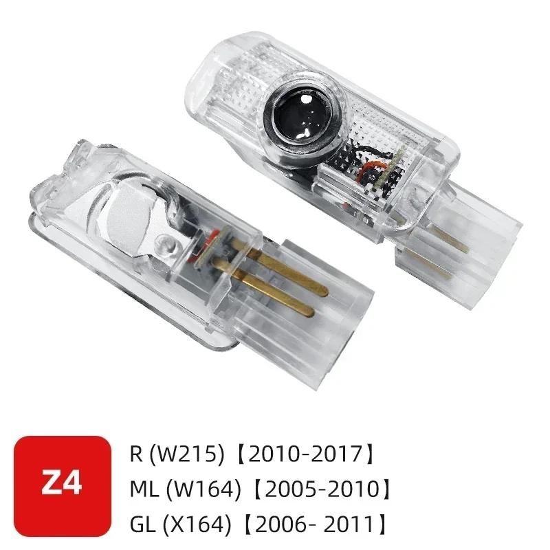 Autoaufkleber Für Mercedes Benz 2 STÜCKE HD Auto LED Tür Projektor Licht Für Mercedes Benz W164 X164 W208 W209 R171 R172 C199 W240 W21