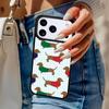 Dachshund Pattern Phone Case For iPhone 17 Air 14 15 13 12 Max Cover For Apple 14 15 16 16e 11 Pro Max Plus Coque