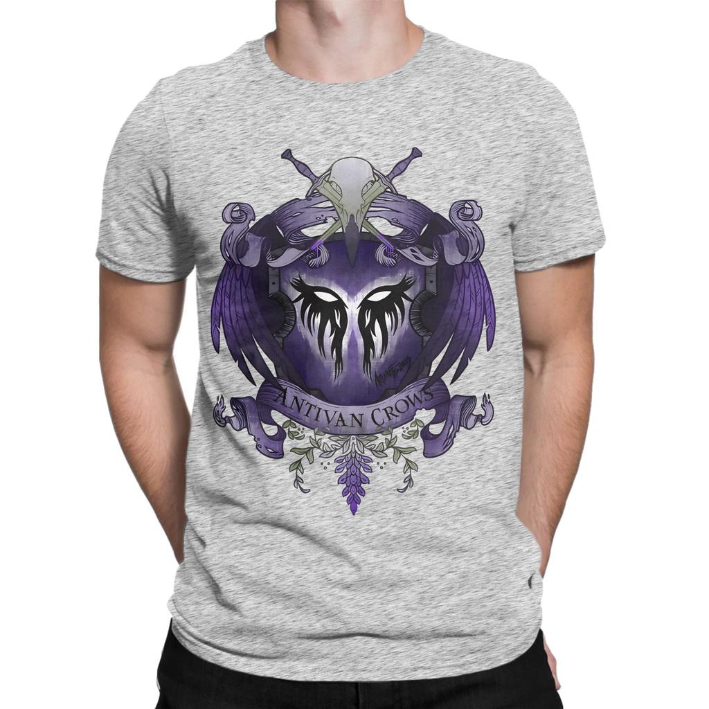 Antivan Crows Heraldry Funny 100 Cotton Tshirt Dragon Age Tees Tops For Unisex