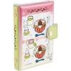 San-X Nyanyan Nyanko Soft Cover Sticker Binder SE73402 with 10 Sticker Sheets