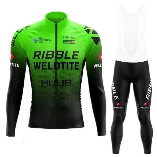 Long Sleeve  Sweat-absorbing Quick-drying Highway Spring and Autumn Men's and Women's Cycling Suit 2026 Autumn Breathable Cycling Suit Set