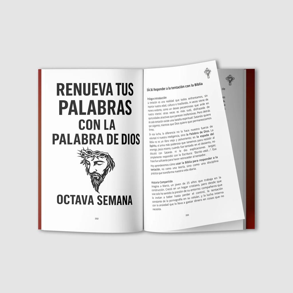 “40 Días De Viaje En Silencio” – 40-Day Spiritual Awakening Journey, 40 Encounters with God & Self, Christmas & Valentine’s Gift for Couples