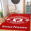 Manchester Personalized Name Carpet Perfect for Study room Dining Room Decorate room Game Room Anti-slip Rug Office home decor