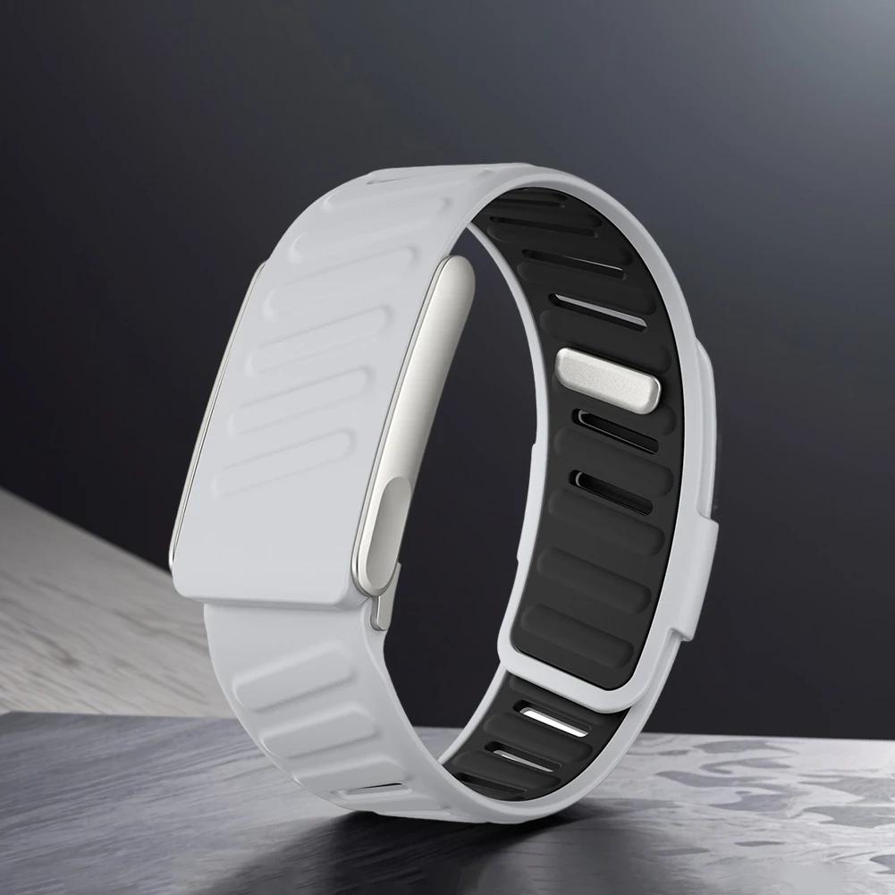 For WHOOP 5.0/MG SportFlex Wrist Band Soft-Touch Silicone Waterproof and Sweatproof Adjustable Strap 5.0/MG SportFlex Compatible