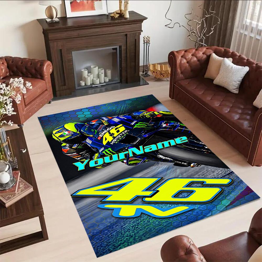 Doctor46 Personalized Name Area Rug Perfect For Dining Room Living Rooms Balcony Entryway Antislip Carpet Decorate Offices