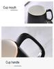 Espresso afternoon tea set classic latte coffee cups and pans spoons ceramic cups holiday drinks gifts
