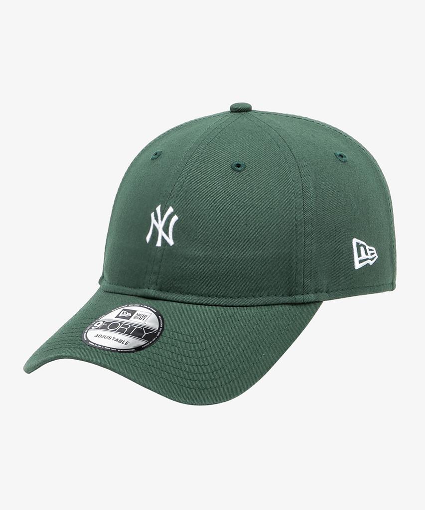 New Era Mlb Washed Mini Logo New York Yankees Unstructured Ball Cap Cilantro Green