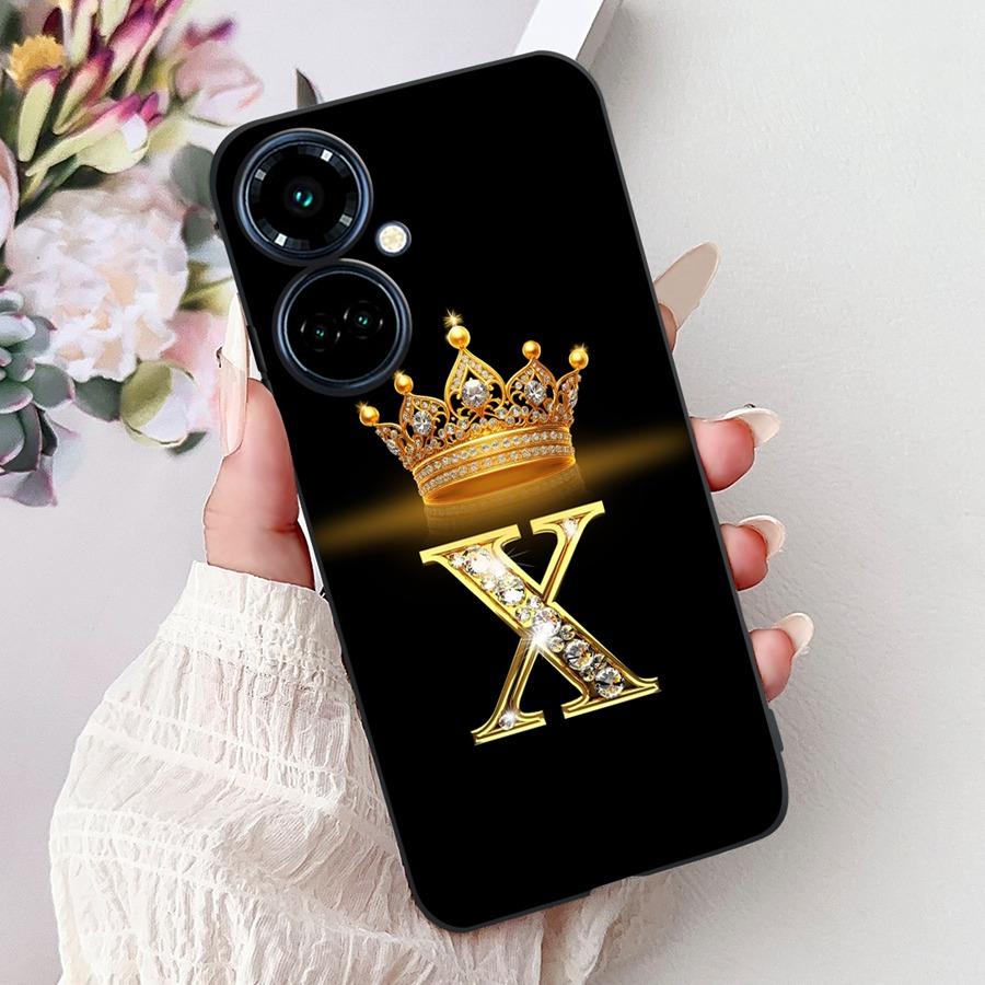 For Tecno Camon 19 Pro Case Shockproof Crown Letter Soft Silicone Funda for Tecno Camon19 Neo 19Pro Back Cover Camon 19NeoFundas