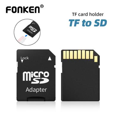 FONKEN Micro SD TransFlash TF – SD SDHC memóriakártya adapter konverter telefonok Tablet Stick számítógépes belső tárolókhoz