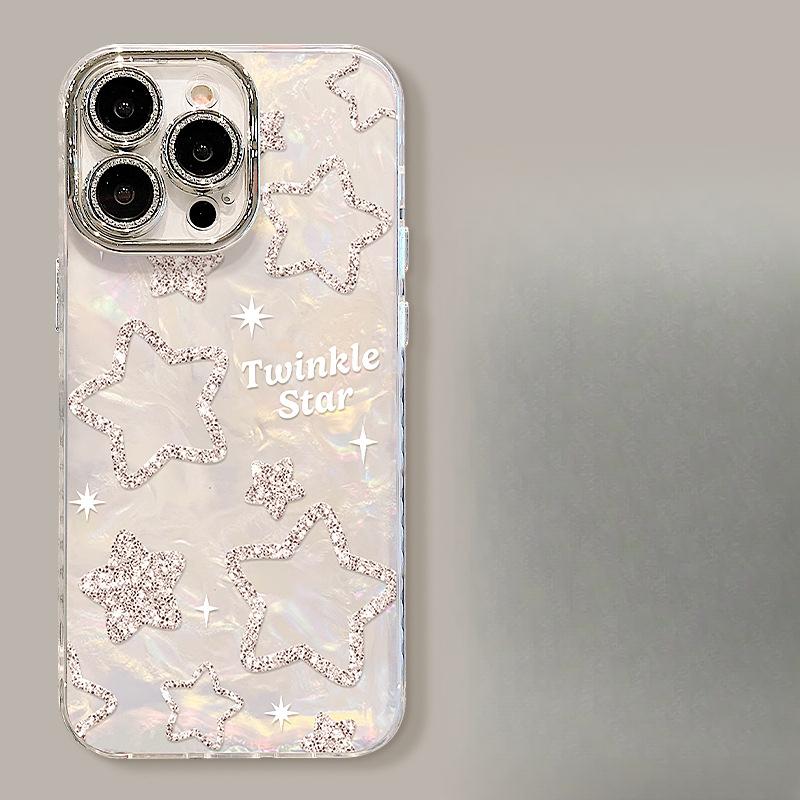 

Тонкий браслет-подставка в виде мигающей звезды, подходит для чехла для мобильного телефона Apple 16 Promax 13, легкая роскошь 14, ощущение высокого класса 15, для девочек 11 iPhone 11 Pro Max