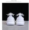 2025 Spring Women's White Korean Style Platform Sneakers – Versatile Height-Increasing Casual Shoes