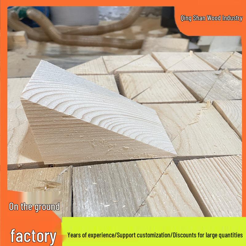Triangular Solid Wood Wheel Chocks - Trapezoidal Sleepers and Ramp Stops