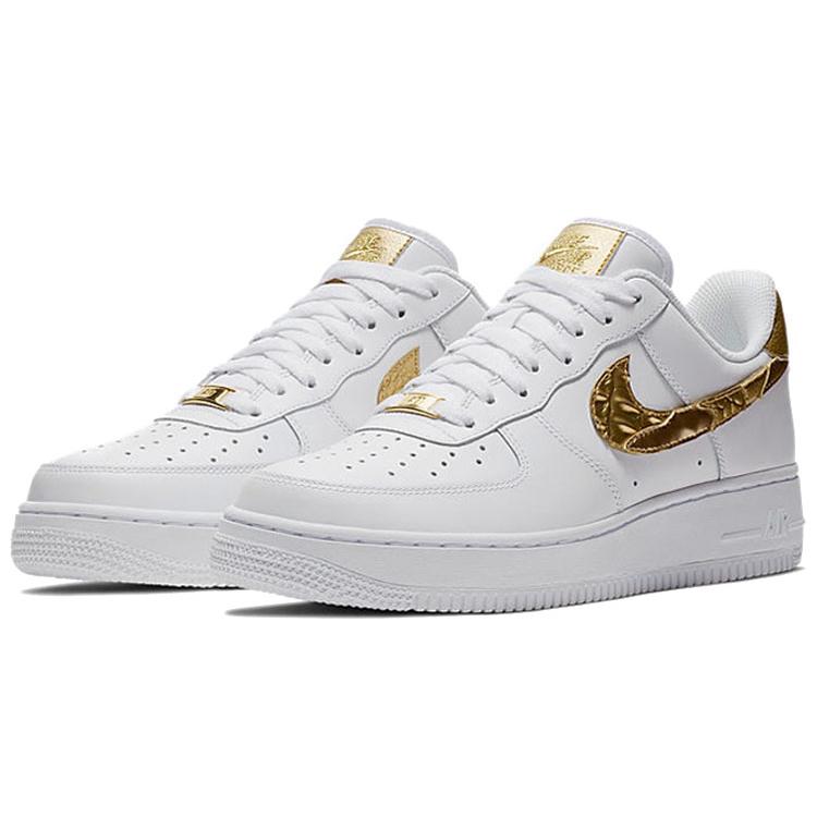 New Nike Air Force 1 Low CR7 Golden Patchwork AQ0666-100