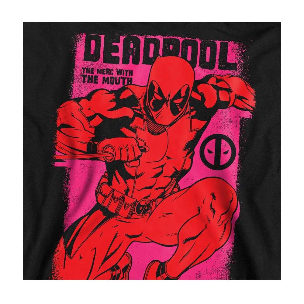 Deadpool Unisex Adult Merc With A Mouth Attack Sweatshirt