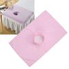 Massage Table Sheet Cotton Washable Comfortable Massage Bed Cover with Face Hole for Salon Spa