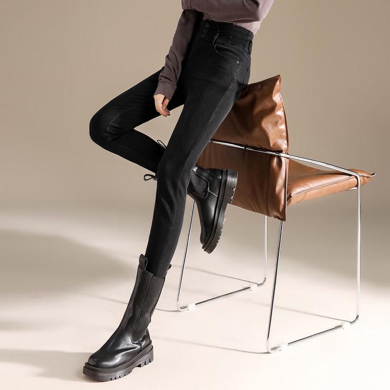 

Women s Super High-Waist Slim-Fit Pencil Jeans 28