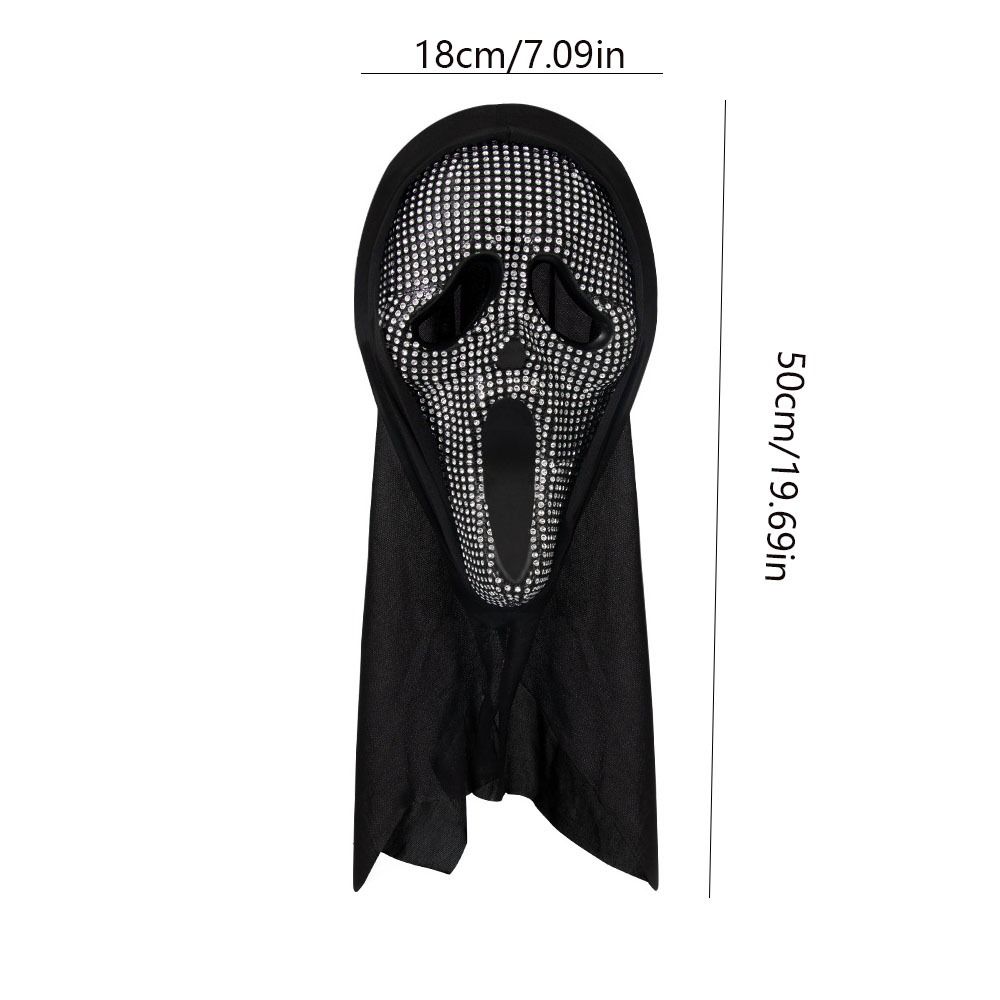 with  Halloween Cosplay Mask Masquerade Masquerade Mask  Makeup Ball Costume Props