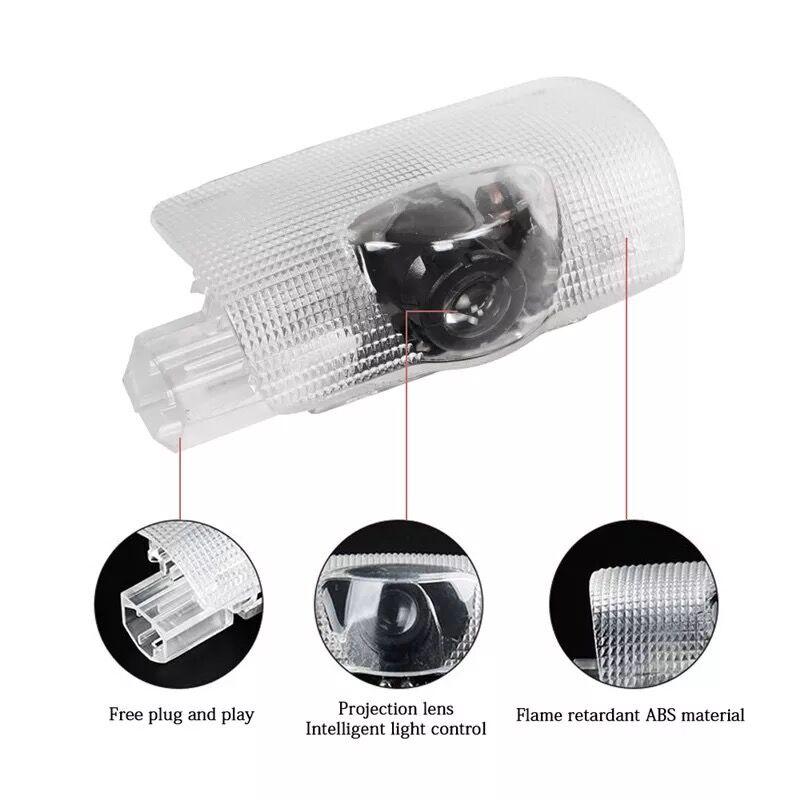 2PCS For LEXUS IS FSPORT IS250 IS300 IS350 UX UX300h UX260h UX200 LED Car Door Welcome Logo Projector Shadow Light Accessorie AEH1