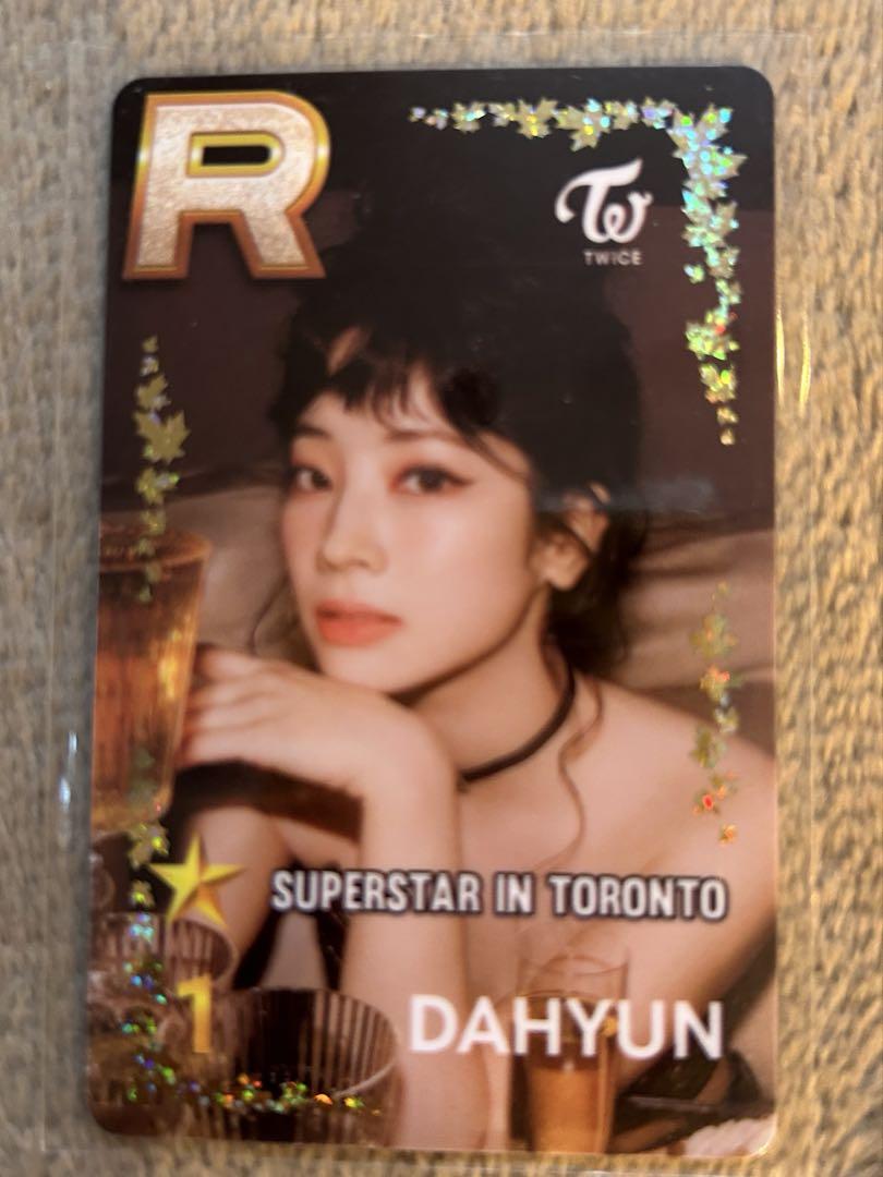 

[USED] TWICE Dahyun ssjyp real card toronto