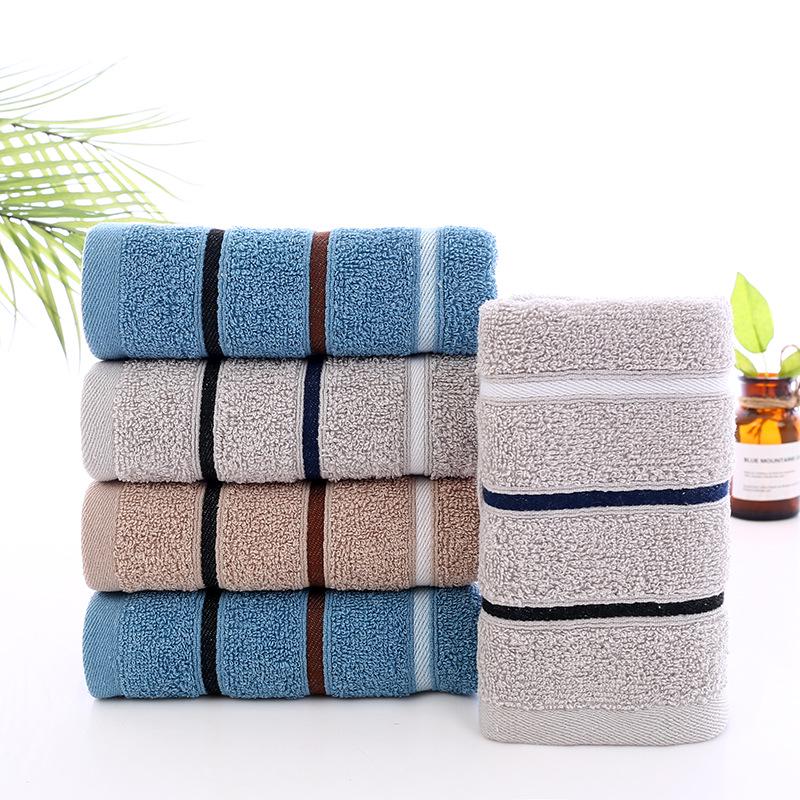 

100% Бавовняний Жаккардовий Рушник - М який, Вбираючий, Потовщений, 100г - Ідеальний Подарунок 33*73cm 100g