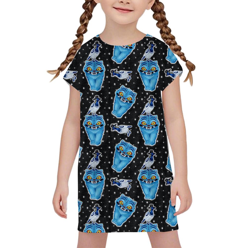 Girls Witch Group Same Style Pajamas Dress Children's Clothing
