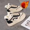 Women's Winter High Top And Thick Velvet Warm Casual Sports Cotton Shoes